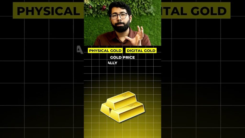 Digital gold vs physical gold? Which can save more money in long term? #gold #investment #finance