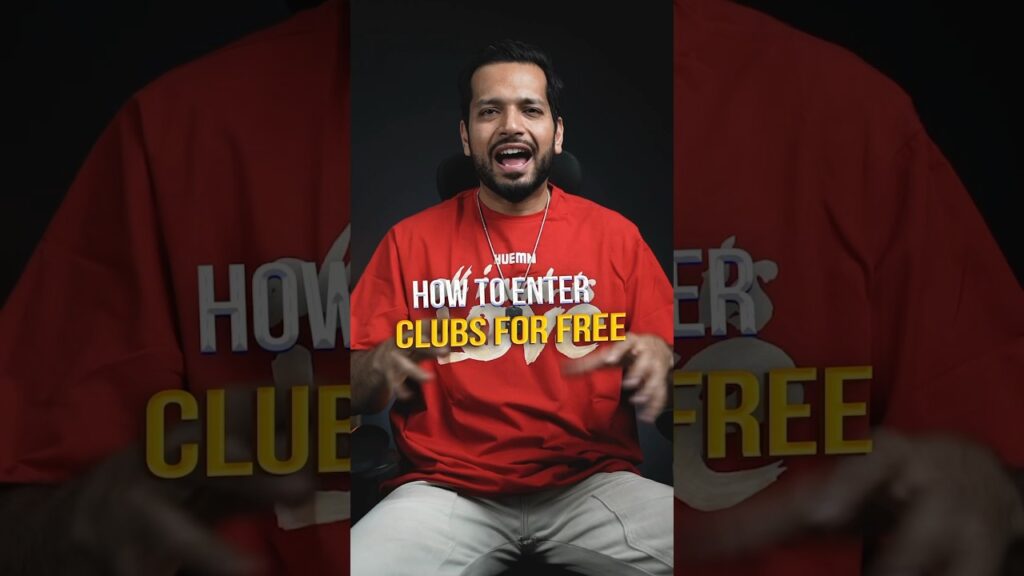 How to enter clubs for free? #shorts