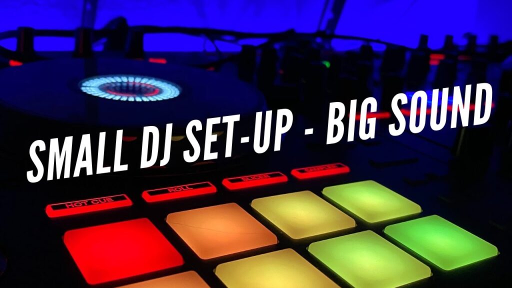 Micro wedding dj set-up - the right dj gear for small weddings