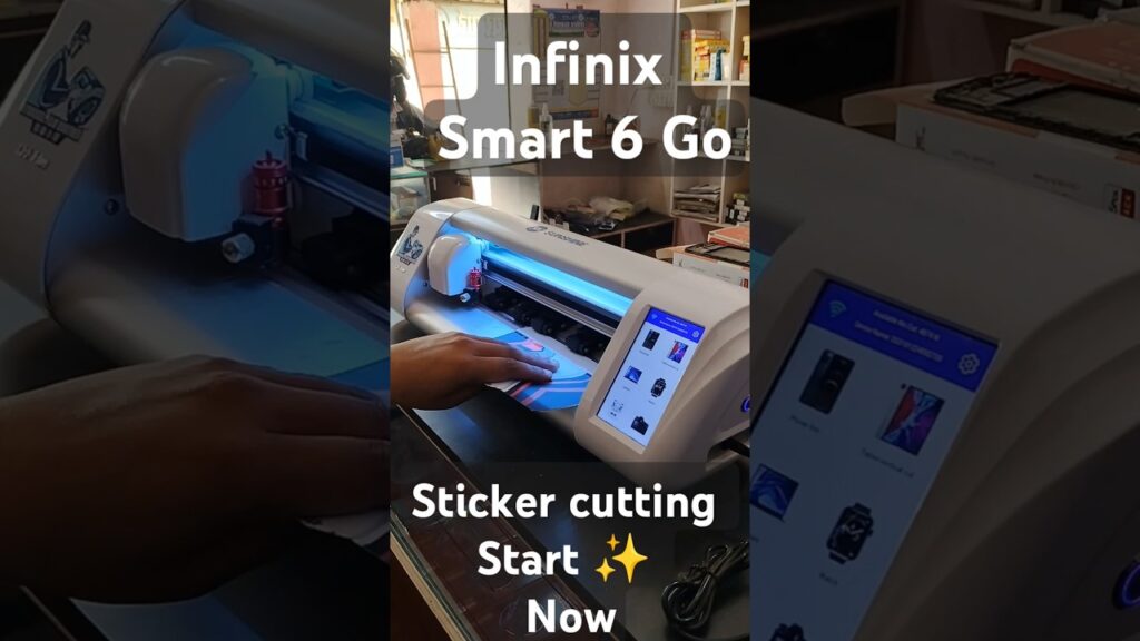 Spark 6 go | perfect skin cutting & lamination ✂️✨ | bubble-free premium finish #shorts #new #mobile