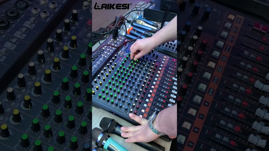 #mixer  new design mg16xu audio mixer with 99dsp and big display