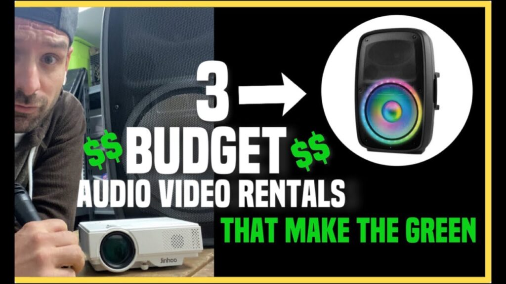 3 popular cheap [big profits] audio video rental company items