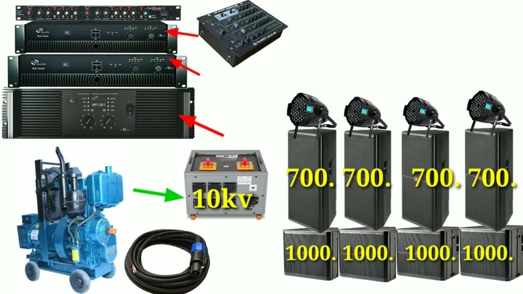 4 lacks under full dj setup 4bass 4top / full havy dj setup details and price / all dj setup price