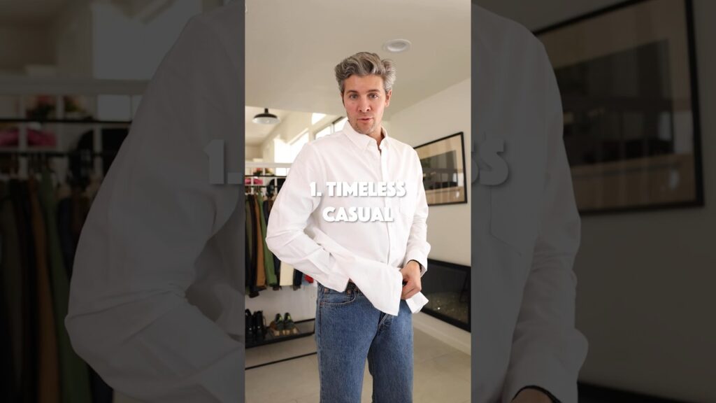 5 ways to style 1 button down shirt?!?