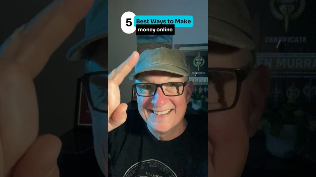 5 best ways to earn online. #makemoneyfromanywhere #affiliatemarketing #sidehustle