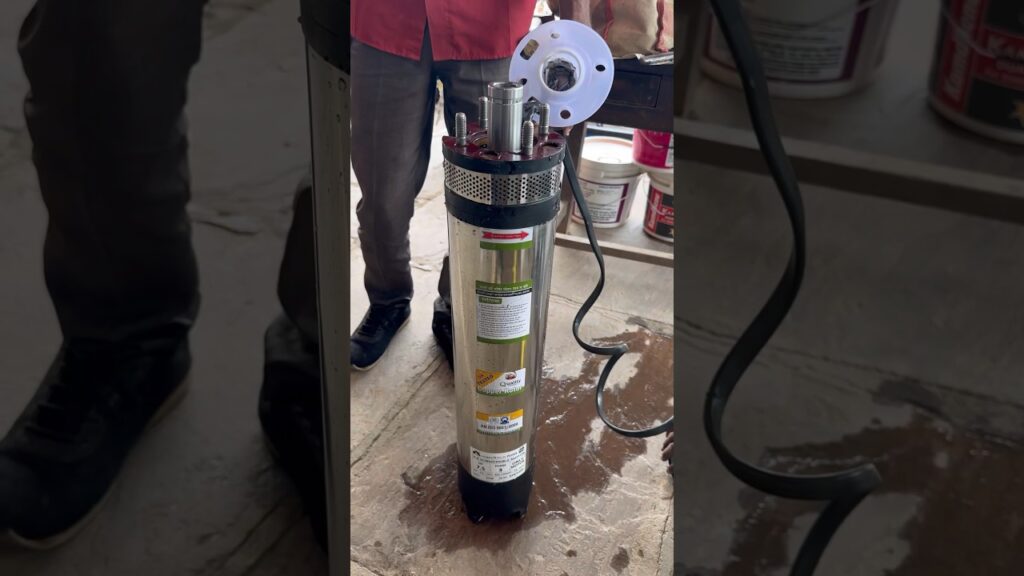 7. 5hp submersible pump set for agriculture use #submersiblepump #agruculture #ytshorts
