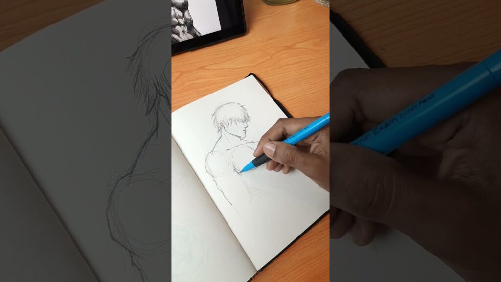 9/100 days drawing your favorite anime character