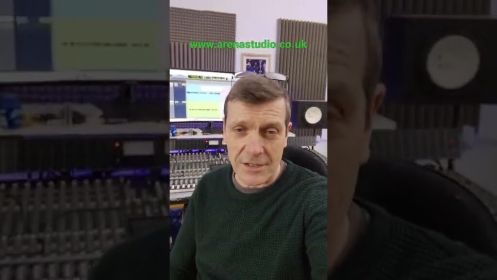 Arena recording studio vlog 3. #shorts