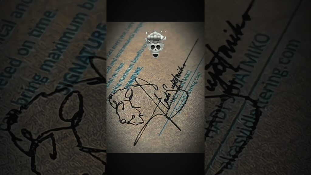 Best signature in the same