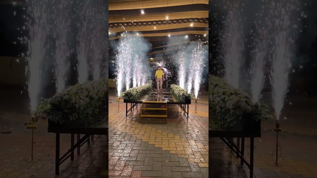 Bridal mirror entry || 10th batch students || new flower decoration training institute