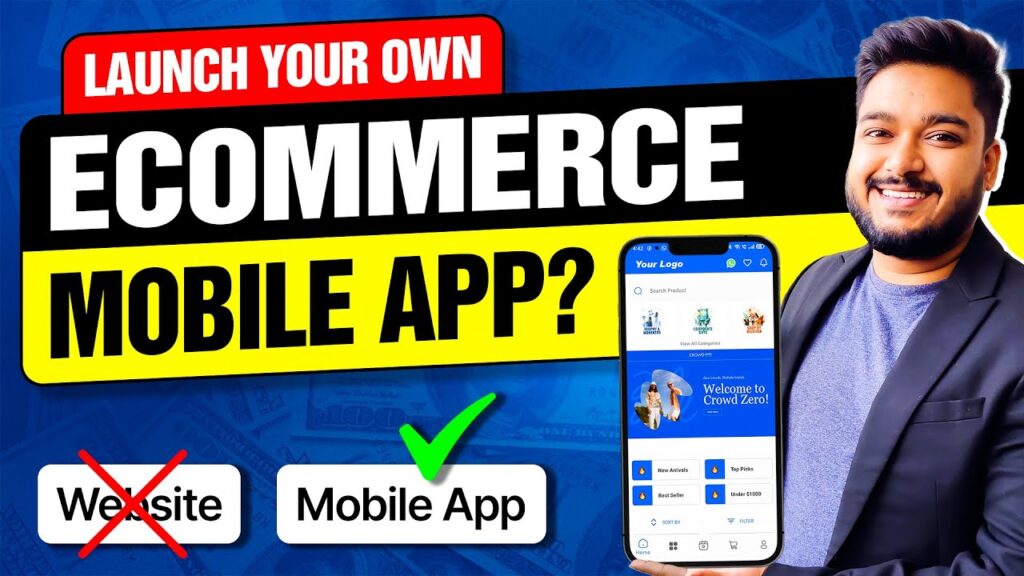 How to make ecommerce mobile app | ecommerce app kaise banaye | social seller academy
