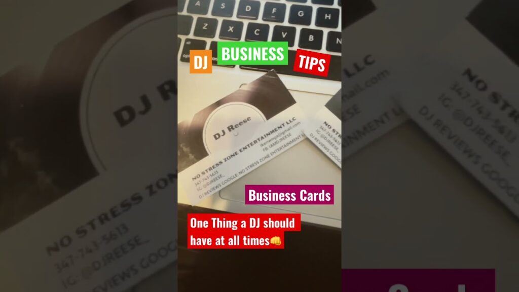 One thing djs should always have🧐😕….. Business cards #djbusiness #djtools #djadvice