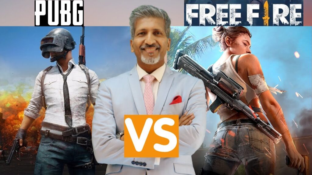 Pubg vs freefire i games comparison | #shorts i #pubgmobile i #freefire i #games