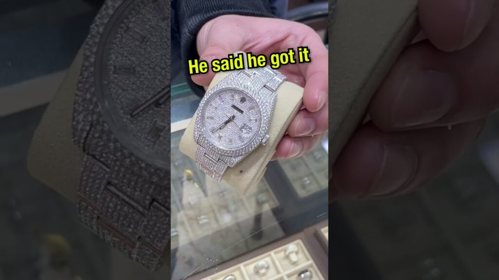 Real or fake diamonds on rolex bust out?!