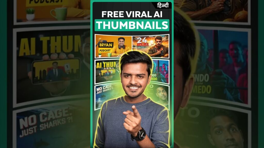 Secret ai tool for viral thumbnails 😱