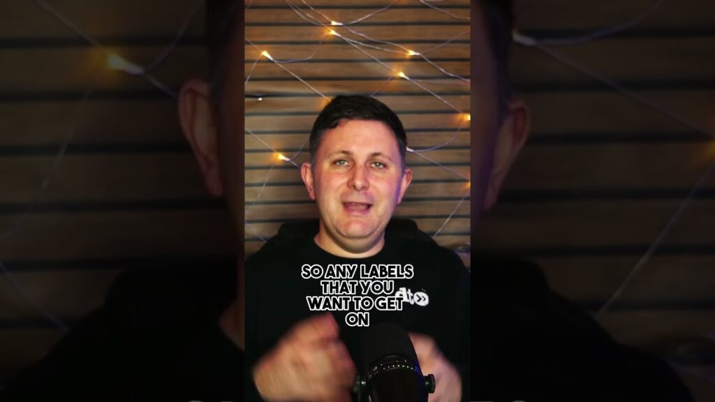 You can network with record labels by filming dj sets 🎧 🤯