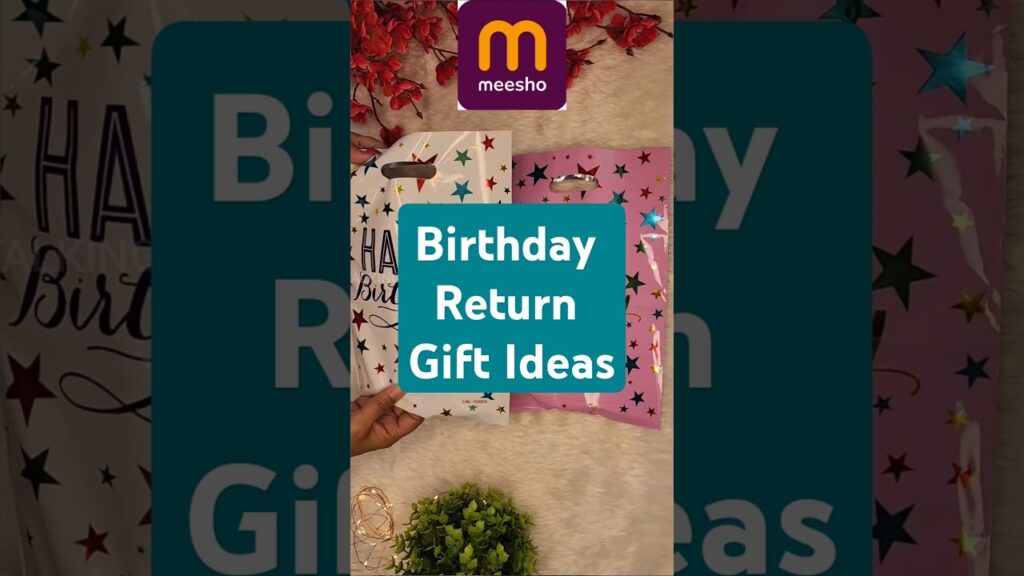 #shorts | return gift ideas for kids birthday party | birthday return gifts |goody bags for birthday