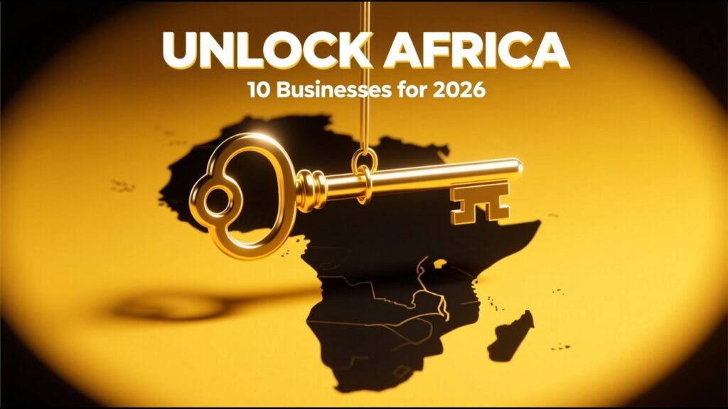 10 business ideas that will explode in africa 2026–2027