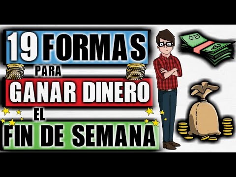 19 formas para aumentar tus ingresos los fines de semana