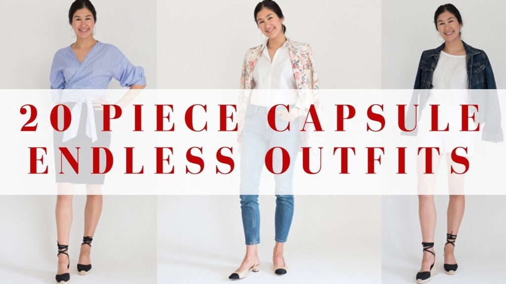 20 pieces, endless outfits | spring capsule