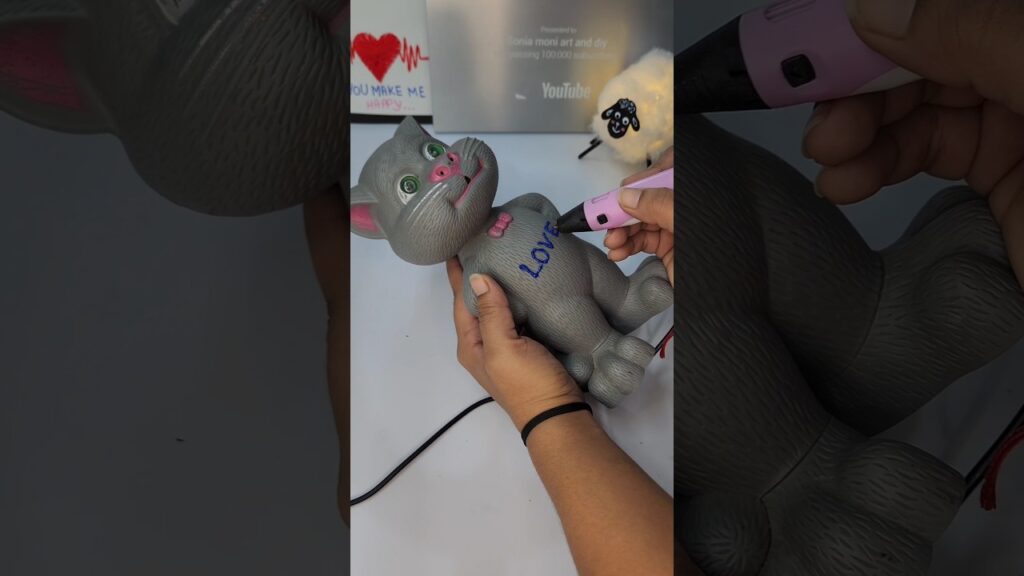 3d pen ko use karna ka best tarika 😱🤣 #diy #moniartanddiy #craft #art #shorts #3d