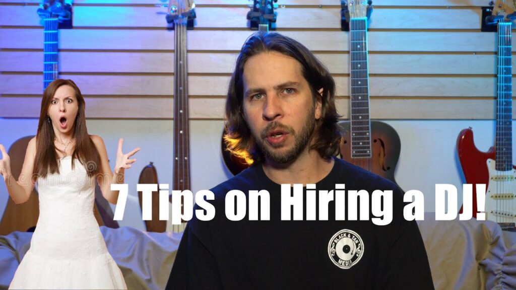 7 tips on hiring a wedding or event dj