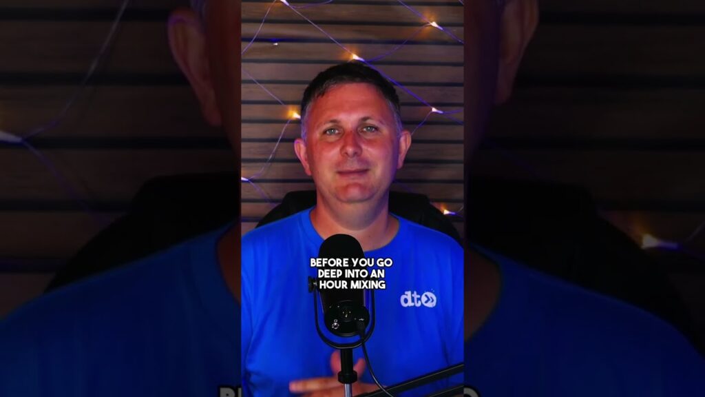 🤯 always test your audio and visual before recording 🎧