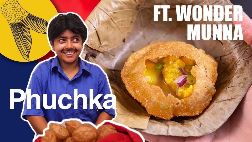 Complete phuchka recipe—kolkata phuchka papri, alu & water—feat. Wonder munna—durga pujo special