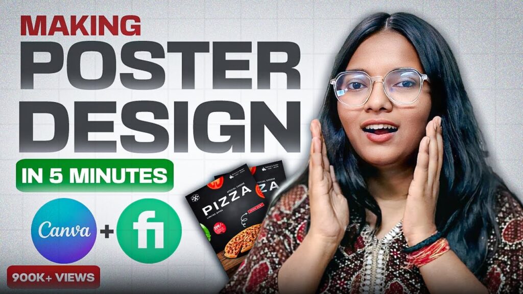 Create & sell posters using canva and fiverr