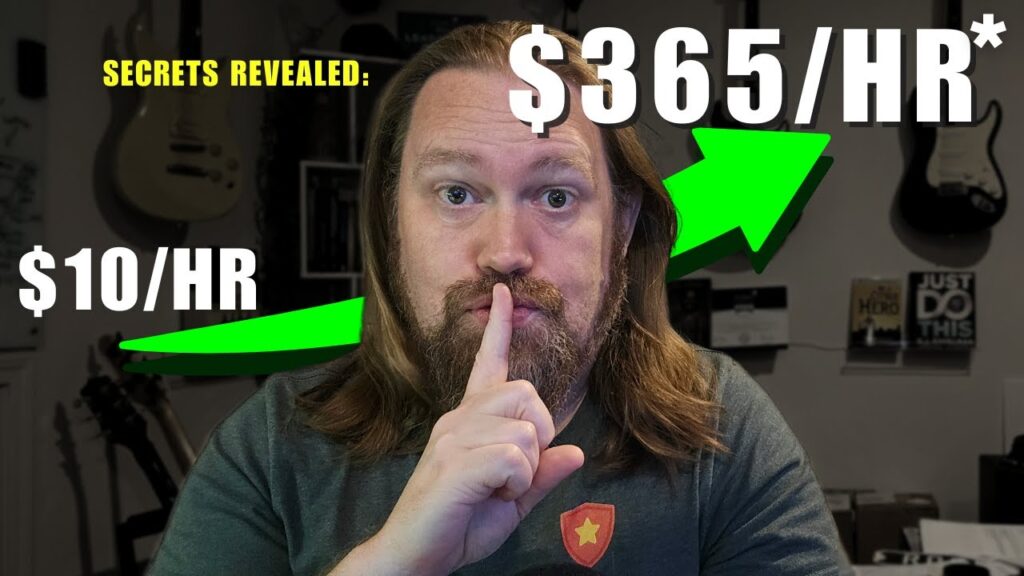 Earn more, work less - in it services - my strategies revealed