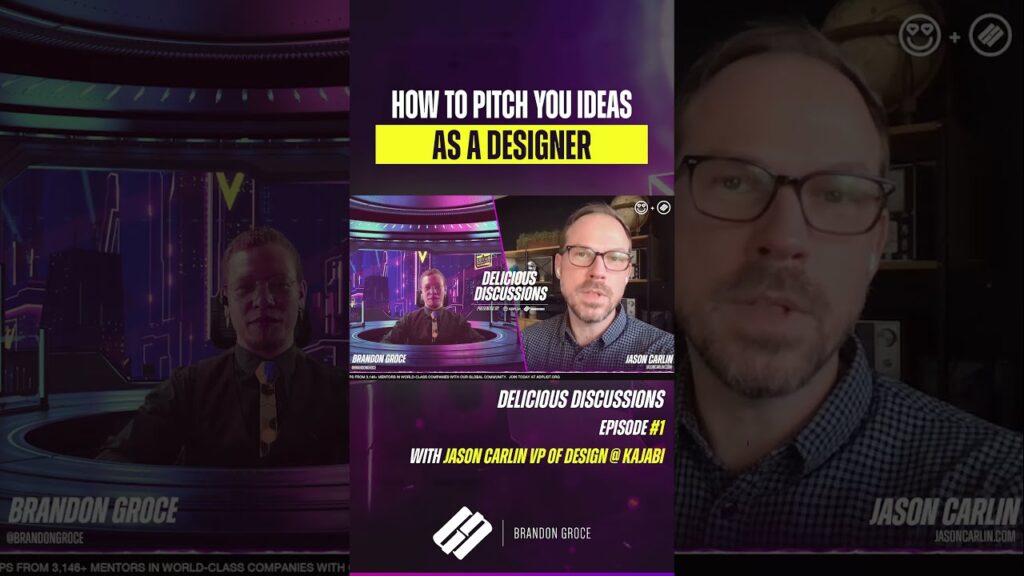 How to pitch your idea as a designer