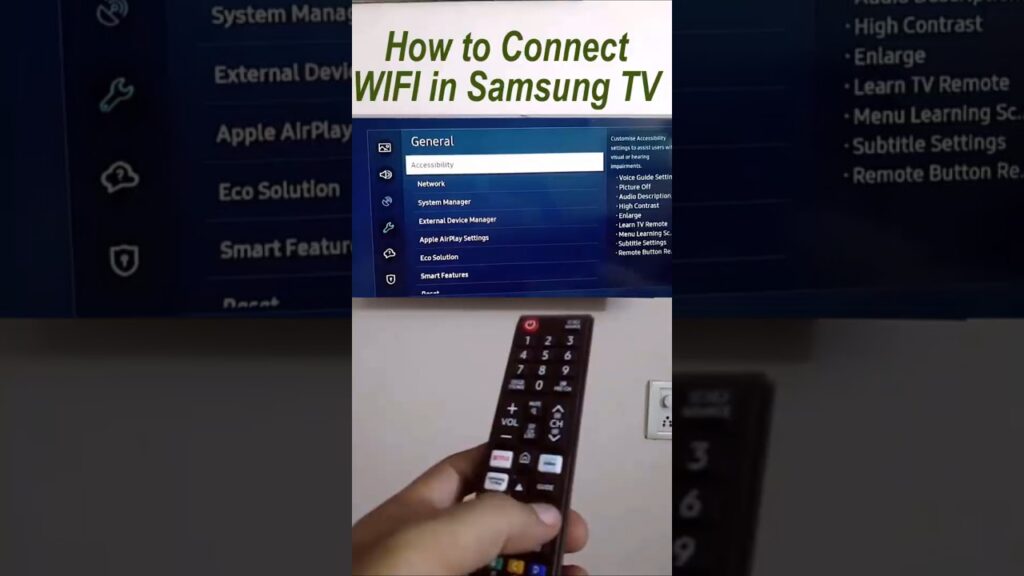 How to connect wifi in samsung tv | samsung smart led tv me wifi kaise connect kare #samsung