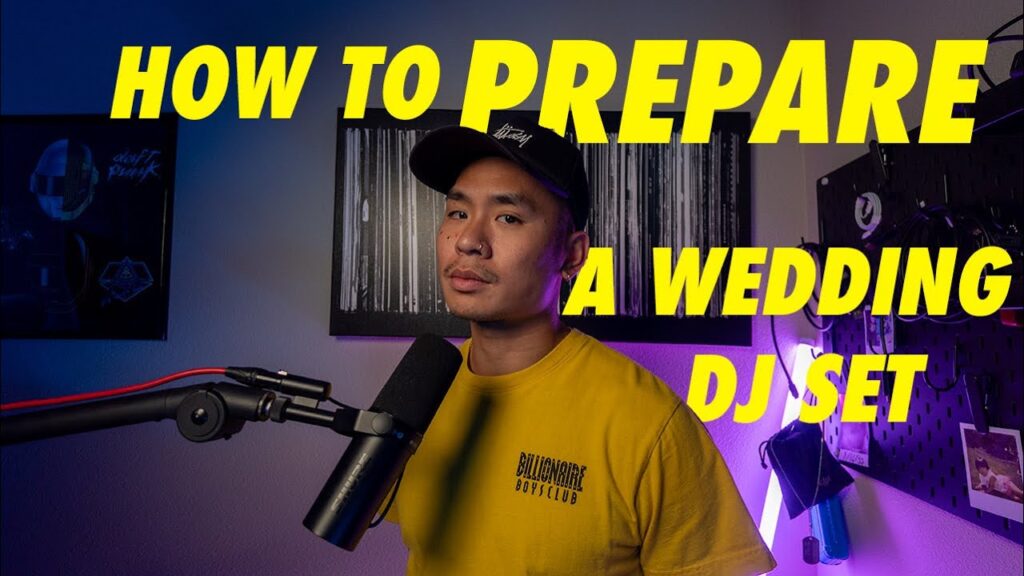 How to prepare a wedding dj set | tutorial