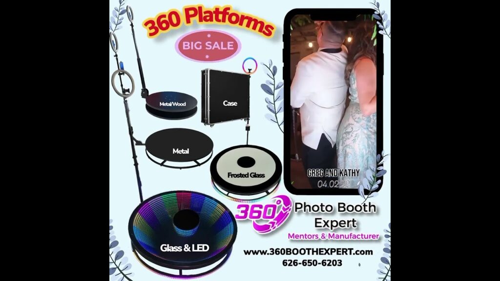 How to start a 360 photo booth business