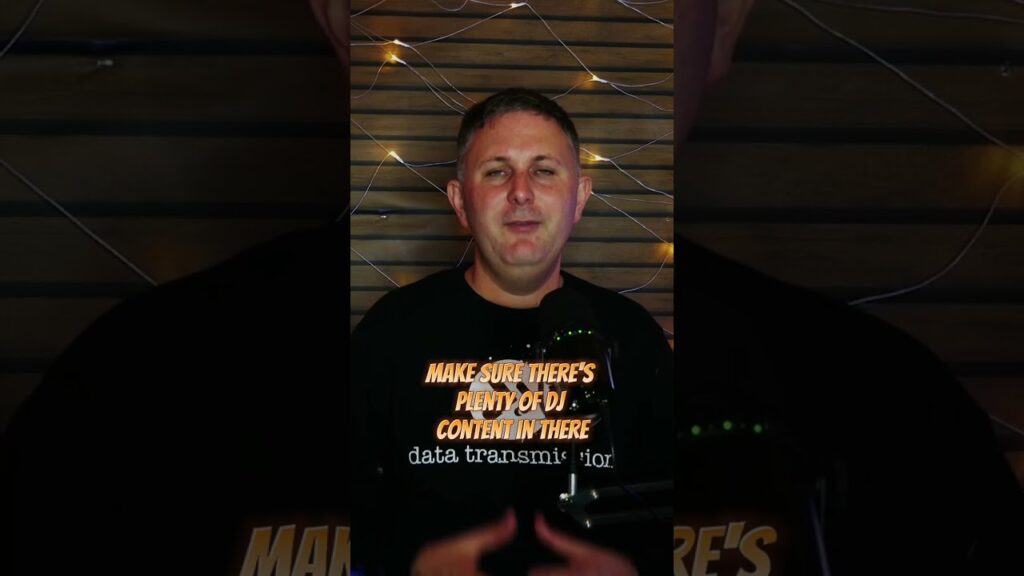 Make dj content to get booked as a dj 🤯