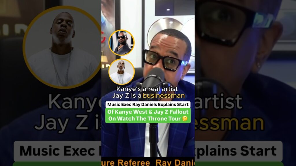 Music exec ray daniels explains start of kanye west & jay z fallout on watch the throne tour 🤔