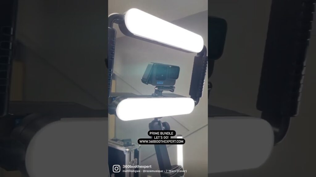 Purchase best 360 video booth bundle with touchpix! Bring your own ipad to start! Free go pro 10