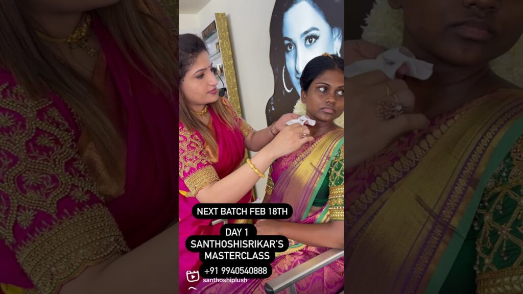 Santhoshi srikar‘s 18days masterclass stats from feb18 chennai +91 9940540888. Online & offline