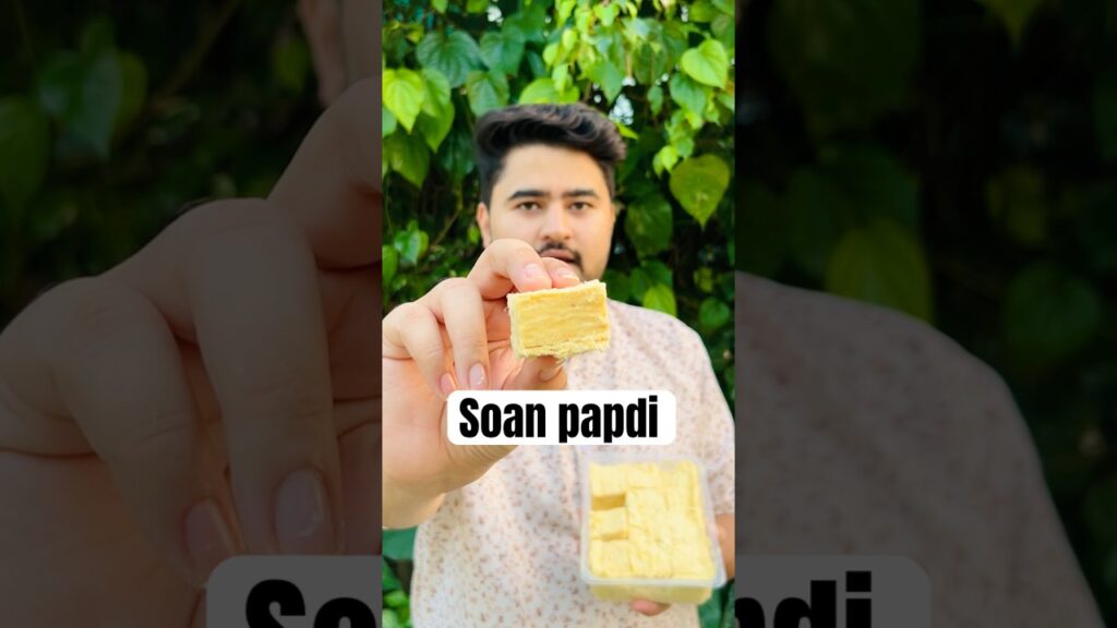 Soan papdi at home || market vs homemade soan papdi recipe