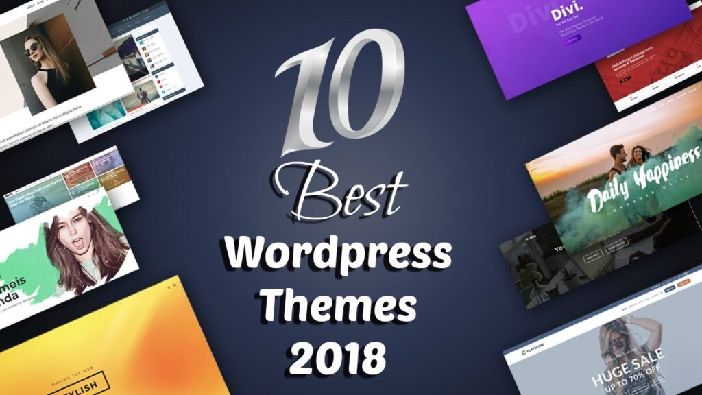 Top 10 best and responsive wordpress themes 2019