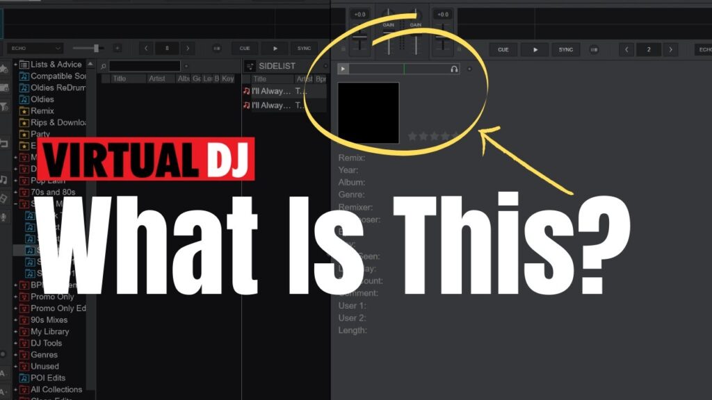 Virtual dj tutorial - listen to songs without loading a deck (using the preview player)