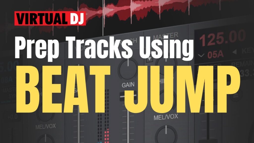 Virtual dj tutorial - using beat jump for track prep (set cue points quickly)