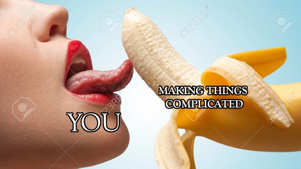 Why are you making health and fitness so complicated?