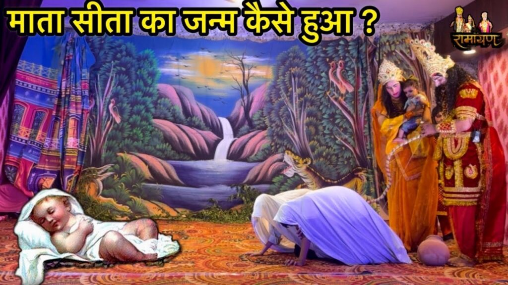माता सीता का जन्म कैसे हुआ? 👼|| sita mata janam || harkesh nagar ramleela 2025 || episode birth!