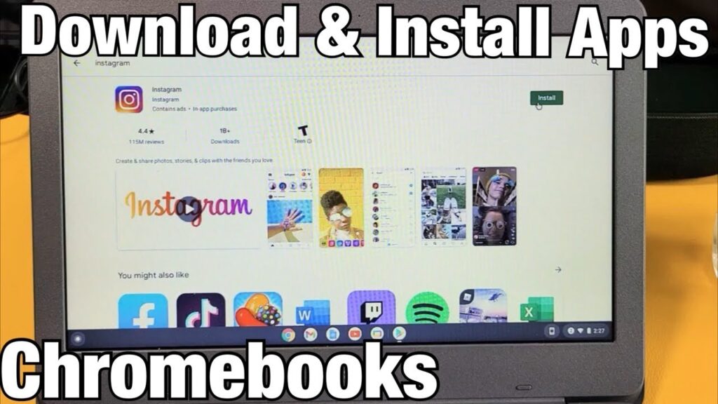 Chromebooks: how to download & install apps