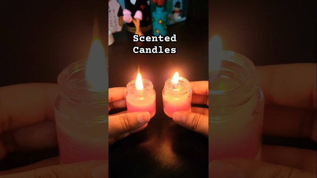 "diy scented candles: easy & fun candle making at home! #diy #craft #candle#cuddlecloud #ninushaji