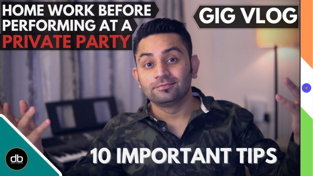 Dj homework before djing at a private party | 10 tips that help me rock a private party + gig vlog