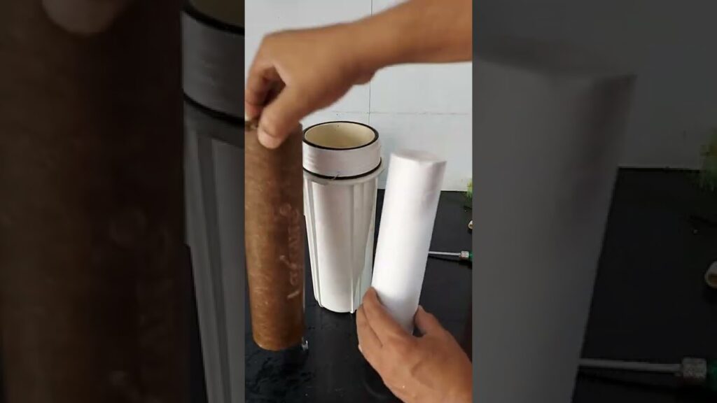 How to install pre filter to existing ro water purifier | sediment filter cartridge | #shorts