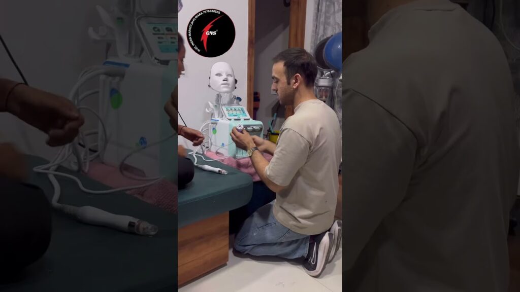 Hydra facial machine 7 in 1 | free serum and trolley #hydrafacial