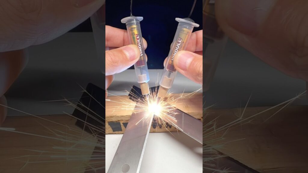 🔧 new project! Mini battery-powered spot welder for thin sheet metal! ⚡🔋